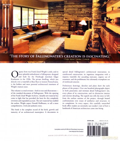 Frank Lloyd Wright's Fallingwater: The House and Its History (Dover Architecture) - Donald Hoffmann [KSIĄŻKA]