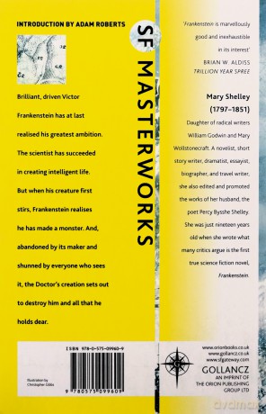 Frankenstein (S.F. MASTERWORKS) - Mary Shelley [KSIĄŻKA]