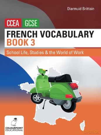 French Vocabulary Book Three for CCEA GCSE: School Life, Studies and the World of Work - Diarmuid Brittain [KSIĄŻKA]