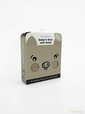 Friendly Faces: On the Farm (2020 Edition): Baby's First Soft Book (Wee Gallery Cloth Books) - Surya Sajnani [KSIĄŻKA]