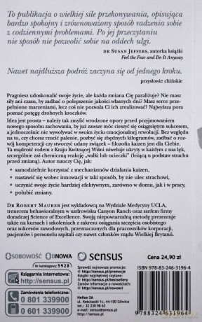 Filozofia Kaizen. Jak mały krok może zmienić Twoje życie [KSIĄŻKA]