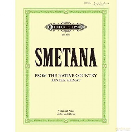 FROM MY NATIVE COUNTRY AUS DER HEIMAT - Bedrich Smetana [KSIĄŻKA]