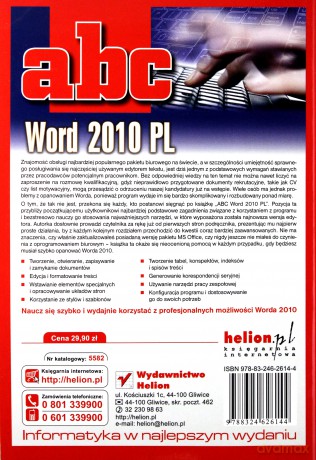 ABC Word 2010 PL [KSIĄŻKA]