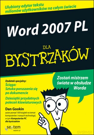 Word 2007 PL dla bystrzaków [KSIĄŻKA]