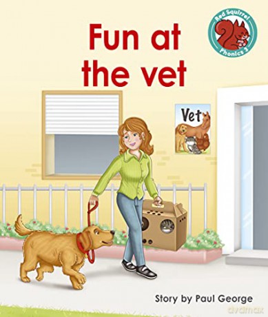 Fun at the vet (Red Squirrel Phonics Level 3) - Paul George [KSIĄŻKA]