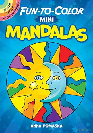 Fun-to-Color Mini Mandalas (Little Activity Books) - Anna Pomaska [KSIĄŻKA]
