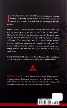 Futhark - New Edition: A Handbook of Rune Magic (Weiser Classics) - Edred Thorsson [KSIĄŻKA]