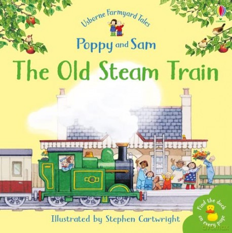 FYT MINI OLD STEAM TRAIN (Farmyard Tales) - Heather Amery [KSIĄŻKA]