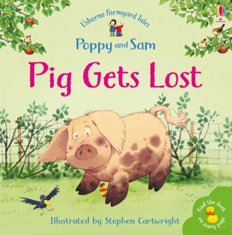 FYT MINI PIG GETS LOST (Farmyard Tales) - Heather Amery [KSIĄŻKA]