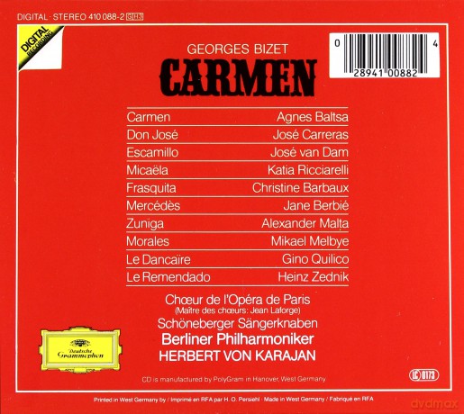 Baltsa Carr   Hvk:Bizet:Carmen [3CD]