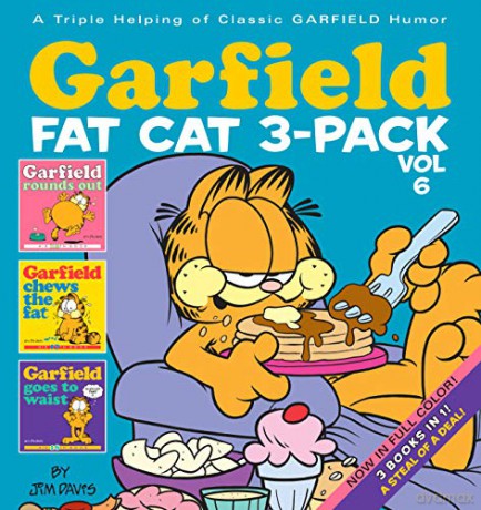 Garfield Fat Cat 3-Pack #6 - Jim Davis [KOMIKS]