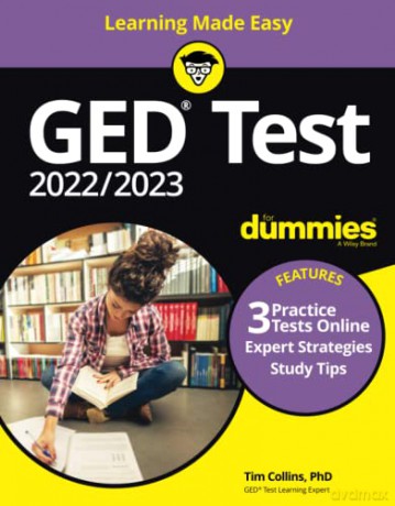 GED Test 2022/2023 For Dummies with Online Practice - Tim Collins [KSIĄŻKA]