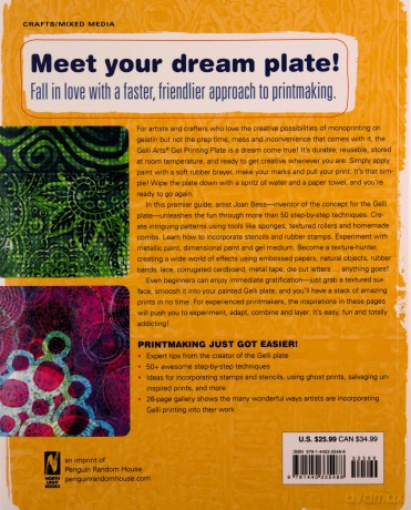 Gelli Plate Printing: Mixed-Media Monoprinting Without a Press - Joan Bess [KSIĄŻKA]