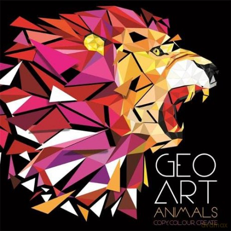 Geo Art Animals (Activity (Children's)) - Michael Buxton [KSIĄŻKA]