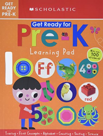 Get Ready for Pre-K Learning Pad: Scholastic Early Learners (Learning Pad) - Scholastic [KSIĄŻKA]