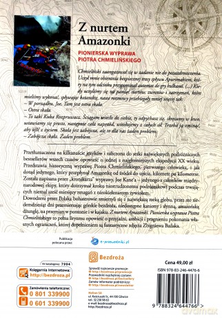Z nurtem Amazonki. Pionierska wyprawa Piotra Chmielińskiego [KSIĄŻKA]