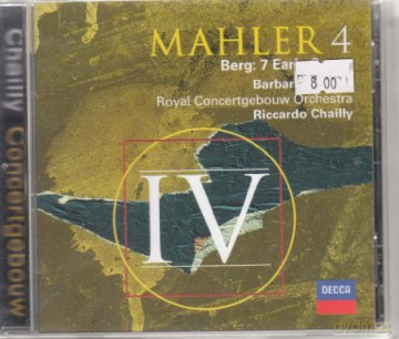 Barbara Bonney: Mahler: Symphony No.4 [CD]