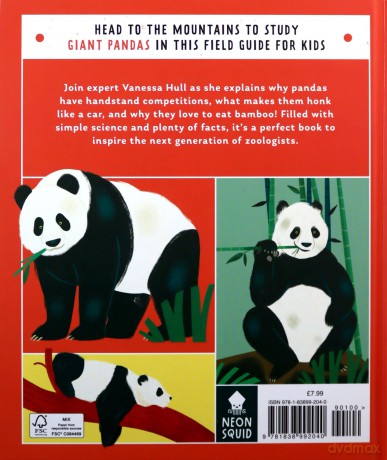Giant Panda (Young Zoologist): A First Field Guide to the Bamboo-Loving Bear from China (UK Edition) - Neon Squid [KSIĄŻKA]