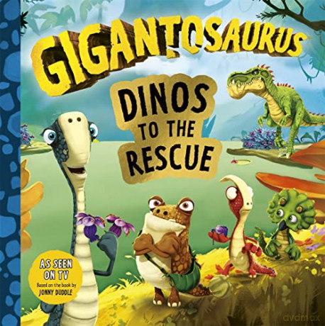 Gigantosaurus: Dinos to the Rescue - Cyber Group Studios [KSIĄŻKA]