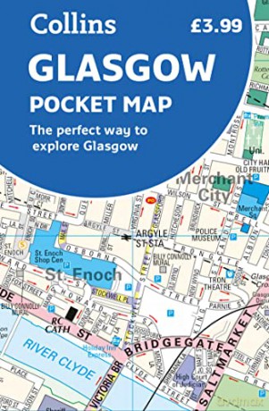 Glasgow Pocket Map: The perfect way to explore Glasgow - Collins Maps [KSIĄŻKA]