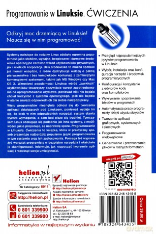 Programowanie w Linuksie. Ćwiczenia [KSIĄŻKA]