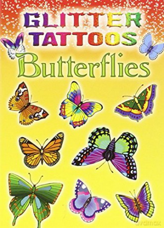Glitter Tattoos Butterflies (Little Activity Books) - Jan Sovak [KSIĄŻKA]