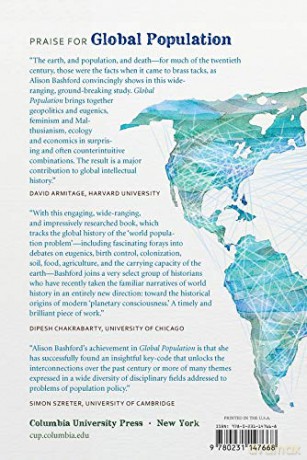 Global Population: History, Geopolitics, and Life on Earth (Columbia Studies in International and Global History) - Alison Bashford [KSIĄŻKA]