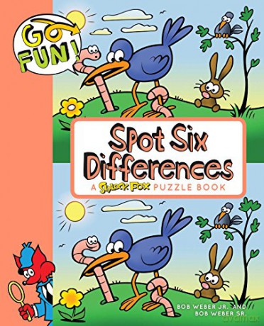 Go Fun! Spot Six Differences, 7: A Slylock Fox Puzzle Book - Bob Weber [KSIĄŻKA]