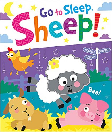 Go to Sleep, Sheep! (Squish Squash Squeak - Silicone Books) - Imagine That [KSIĄŻKA]