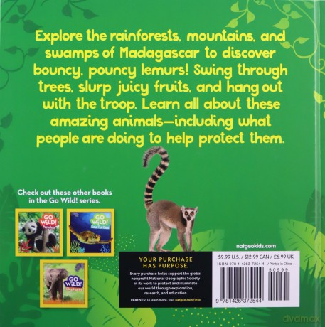 Go Wild! Lemurs - National Geographic Kids [KSIĄŻKA]