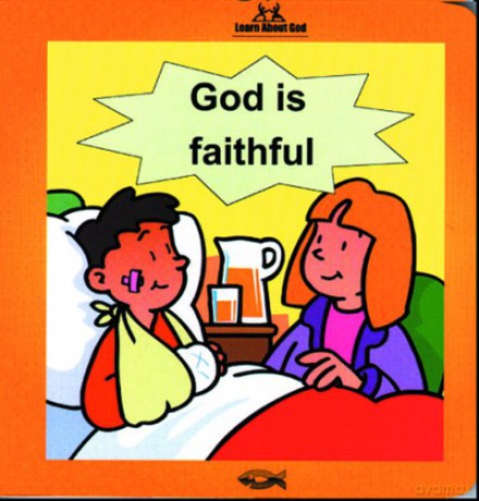 God Is Faithful Board Book (Board Books Learn About God) - Carine MacKenzie [KSIĄŻKA]