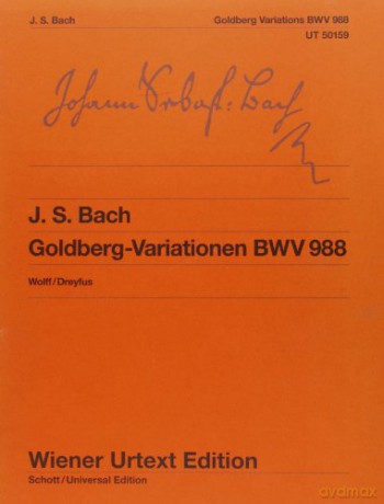 Goldberg Variations Bwv 988 - Johann Sebastian Bac [KSIĄŻKA]