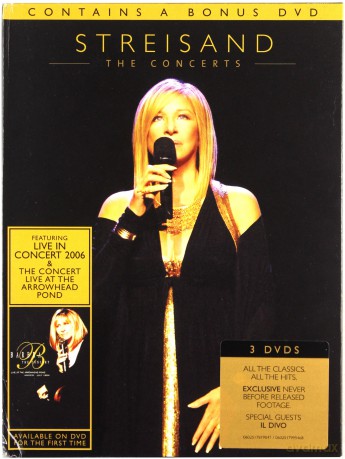 Barbra Streisand: The Concerts Deluxe [3DVD]