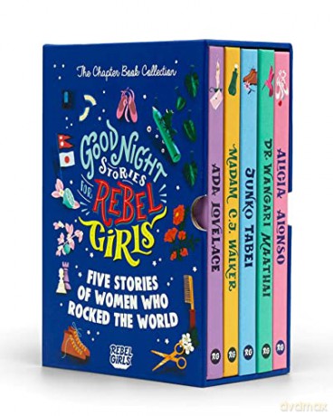 Good Night Stories for Rebel Girls - The Chapter Book Collection - Rebel Girls [KSIĄŻKA]