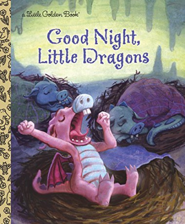 Good Night, Little Dragons (Little Golden Book) - Leigh Ann Tyson [KSIĄŻKA]