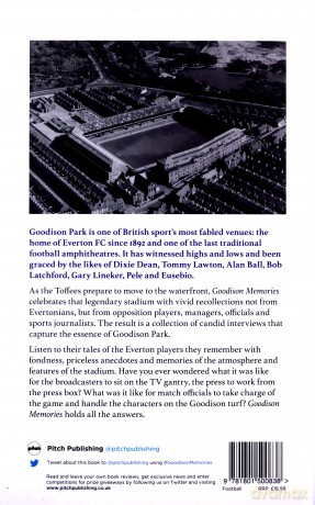 Goodison Memories: A Lifetime of Football at Everton - Steve Zocek [KSIĄŻKA]