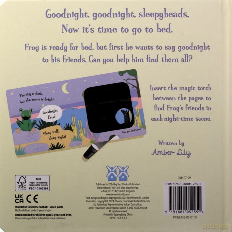Goodnight Frog (Magic Torch Books) - Imagine That [KSIĄŻKA]