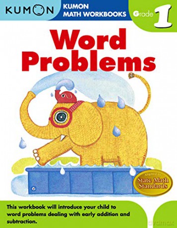 Grade 1 Word Problems (Kumon Math Workbooks) - Kumon [KSIĄŻKA]