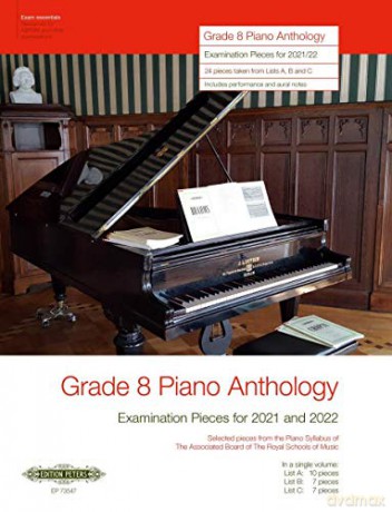 Grade 8 Piano Anthology: Examination Pieces for 2021 and 2022 [KSIĄŻKA]