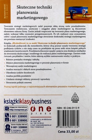 Błyskotliwość to za mało! Skuteczne techniki planowania marketingowego [KSIĄŻKA]