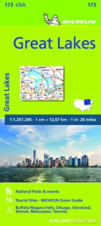 Great Lakes - Zoom Map 173 (Michelin) - Michelin [KSIĄŻKA]