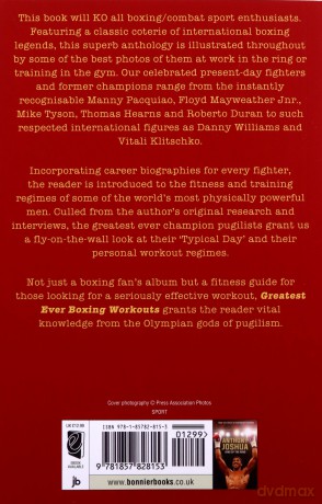 Greatest Ever Boxing Workouts - including Mike Tyson, Manny Pacquiao, Floyd Mayweather, Roberto Duran - Gary Todd [KSIĄŻKA]