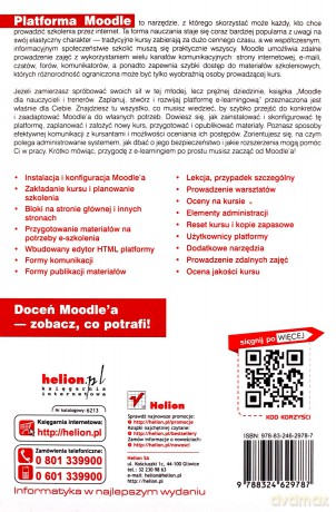 Moodle dla nauczycieli i trenerów. Zaplanuj, stwórz i rozwijaj platformę e-learningową [KSIĄŻKA]