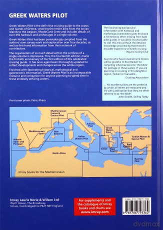 Greek Waters Pilot (Greek Waters Pilot: A yachtsman's guide to the Ionian and Aegean coasts and islands of Greece) - Rod Heikell [KSIĄŻKA]