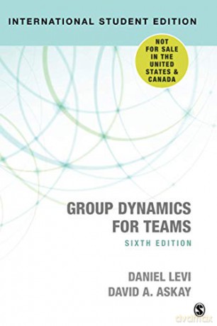 Group Dynamics for Teams - International Student Edition - Daniel Jay Levi [KSIĄŻKA]