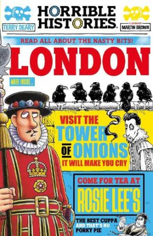 Gruesome Guides: London (newspaper edition) (Horrible Histories) - Terry Deary [KSIĄŻKA]
