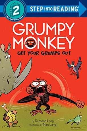 Grumpy Monkey Get Your Grumps Out (Step into Reading) - Suzanne Lang [KSIĄŻKA]