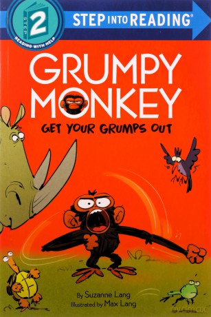 Grumpy Monkey Get Your Grumps Out (Step into Reading) - Suzanne Lang [KSIĄŻKA]