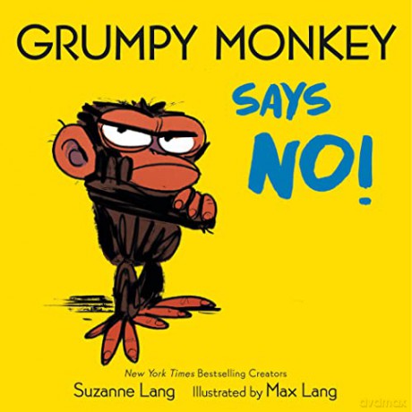 Grumpy Monkey Says No! - Suzanne Lang [KSIĄŻKA]