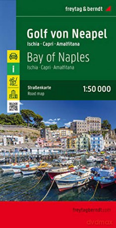 Gulf of Naples: Ischia, Capri, Amalfi: Toeristische wegenkaart 1:50 000 - Freytag-Berndt und Artaria KG [KSIĄŻKA]
